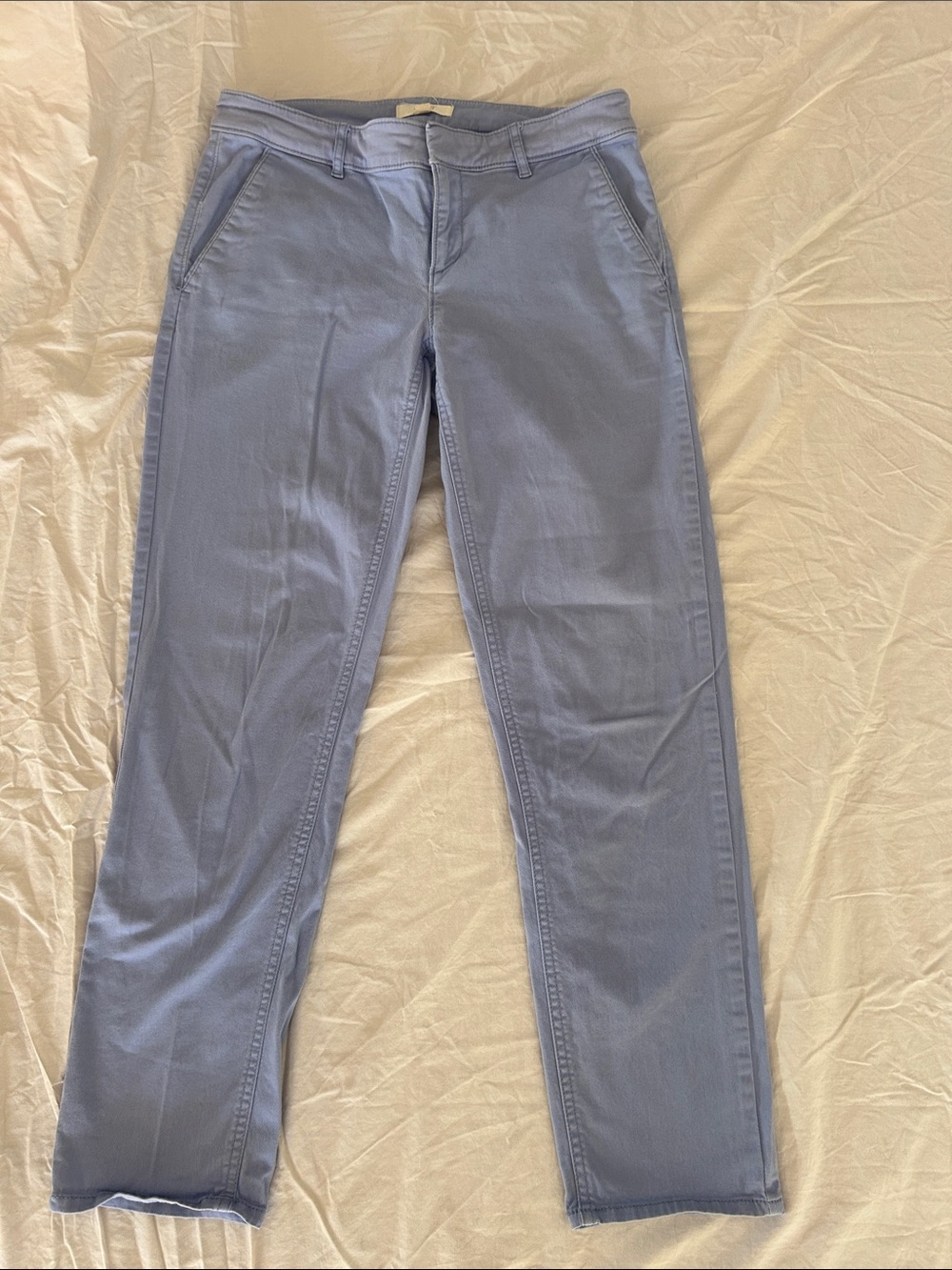 LOFT marisa chinos in periwinkle
